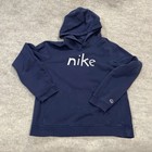 Nike Youth Xl Tracksuit Set Fleece Hoodie Sweatpants Navy Blue Have A Nike Day