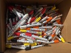 10x New Markal Valve Action Paint Markers Red White Yellow Black Orange Value