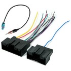 Car Stereo Radio Wire Harness Plugs  antenna Adapter Set For Ford Fiesta 2011-19