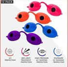 12 Pack Sunnies Goggles Indoor Tanning Bed Eye Protection Uv Uva uvb Eyewear New
