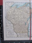1893 Michigan Atlas Maps Genealogy History Railroads Depots Information   Data