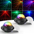 3pcs Magic Ball Light Party Disco Led Rgb Rotating Club Dj Stage Lighting Party