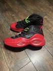 Reebok Question Mid G57551 Allen Iverson Black Red Street Sleigh Men s 11 5 New