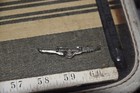 Air Stewardess Wings Airline Button Pin Pinback Vintage