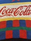 Vintage 1987 Coca-cola Retro Pullover Sweater Embroidered Color Block Stars Sz M