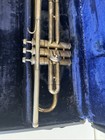 Vintage 1932 Conn Pan American Silver Narrow Pea Shooter Trumpet W original Case