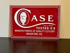 Case Cutlery Knives  Vintage Style Metal Sign Advertising