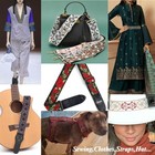 Boho Ribbon Lace 2 5 Inch Vintage Embroidered Lace Trim For Sewing 5 Yards  bl