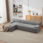 L-shaped Modular Sectional Sofa With Chaise  Corduroy Sofa Couch For Living Room