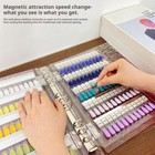 Tips Nail Art Acrylic Gradient Color Display Booklet Adetachable Manicure B B7p8