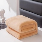 Throw Solid Soft Bed Blanket Micro-plush Comfort Fleece Super Warm