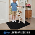 Pleasor Front Door Mat Outside Entrance  Dirt Resistant And Absorbent Welcome Do