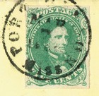  8013  Confederate States Scott csa1 On Cover From Port Gibson Miss  Mar 7 1862