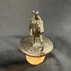 Blanton   s Bourbon Whiskey Cork Bottle Stopper W race Horse   Jockey Letter    s   