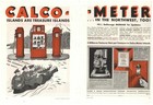 1935 Gas Pump Ads F b Of Pg  Gilbert   Barker 2 Sep  Pg Calco Meter   Wayne 60