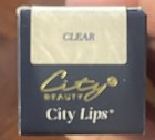 City Beauty Lips Plumping Lip Gloss 0 16 Fl  Oz - Clear New