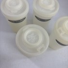 Vintage Set Of 4 Tupperware Salt pepper spice Shakers  102-25 W flip-top Lids