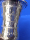 Vintage Sterling Silver 4  Kiddush Cup Star Of David Personalized Richard 44gram