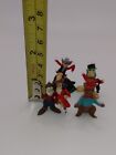 Lot Of 5 Vtg  1960 s  Marx Disneykins Figurines  missing Parts 