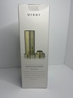 Brand New  Viski Art Deco Cocktail Shaker   Etched Stainless Steel 24oz look 