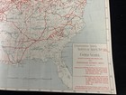 1891 Antique Color Railroad Map United States