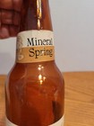 Mineral Springs Beer Paper Label Bottle Wisconsin Mineral Springs Brewing Co 