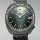 Rare Vintage 1971 Citizen X8 Royal Elite Cosmotron Green Dial Electronic  2674