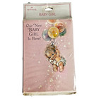 Hallmark Baby Girl Birth Announcement Card Pink 20 With Envelopes Vtg Sealed Nos
