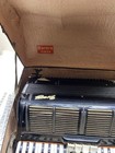 Vintage Made In Italy Harmony  Piano Accordian Black