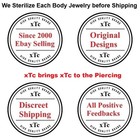 Tiny Tiny  only 1mm  Smallest Gem 20g 316l Stainless Steel Nose  l  Stud 