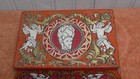 Vintage Metal Tin Box Candy Tea Tin Box Cherubs Design With Lid