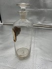 Valerian Apothecary Pharmacy Bottle - Label Under Glass     8    X 3   - Antique