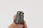 Vintage Sterling Silver  925 Sewing Thimble Filigree Design Mexico 4 37 Grams