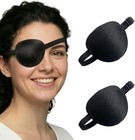 2 Pack Adjustable Reusable Eye Patch Amblyopia Medical Eye Cover Adults Kids