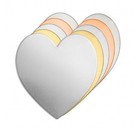 Impressart  Heart  Metal Stamping Blanks  75  Or 1 5   Aluminum  Brass Or Copper