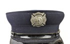 Vintage Wentworth Head Master 7 Dress Uniform Fire Department Hat Upton Ma