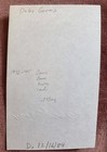 Deb Garms Postcard-size Paper Photo Boston Braves Autograph D 1984