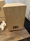 Meinl Cajon Wooden Box Jam Drum 20  Headliner Range Natural Hcaj1nt