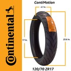 Continental Contimotion 120 70zr-17 Front Sport Touring Motorcycle Tire