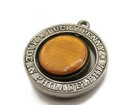 Vintage 1969 Lucky Penny Pendant Charm Philadelphia Souvenir Encased Lincoln