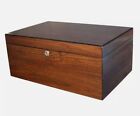 Brigham Celestial Matte Dark Walnut Humidor - Holds 125 -  free Shipping