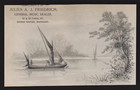 Grand Rapids Mi Trade Card  Jaj Friedrich  Music Dealer At 30   32 Canal St  Z84