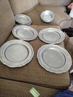 Wilton Armetale 1973 Pewter 11  Dinner Plates Set Of Four
