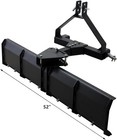 52  Width Cat-0   Cat 1 Rear Grading Blade For Driveway Leveling Heavy Scraping
