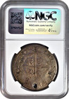 1718s M Spain 8 Reales Ngc F Fine Details Rev Graffiti  Holed