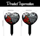 Cemetery Decorations For Grave Mom Grave Marker Stand Memorial Day Flowers New