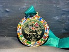 Wbc World Boxing Champion Boxing Medal Green Ribbon