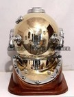 18  Diving Helmet Copper Navy Mark V Deep Sea Divers Antique Scuba Divers
