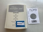 Damaged Stampin Up Ink Pad  Smoky Slate Retired 2018 Classic Design As Is Flaws