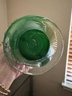 Green Glass Bottle Vase Floral Flower Theme Decorative Arrangement  1 Pack
